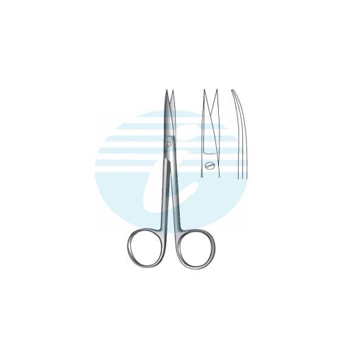WAGNER FINE OPERATING GUM & LIGATURE SCISSORS CURVED