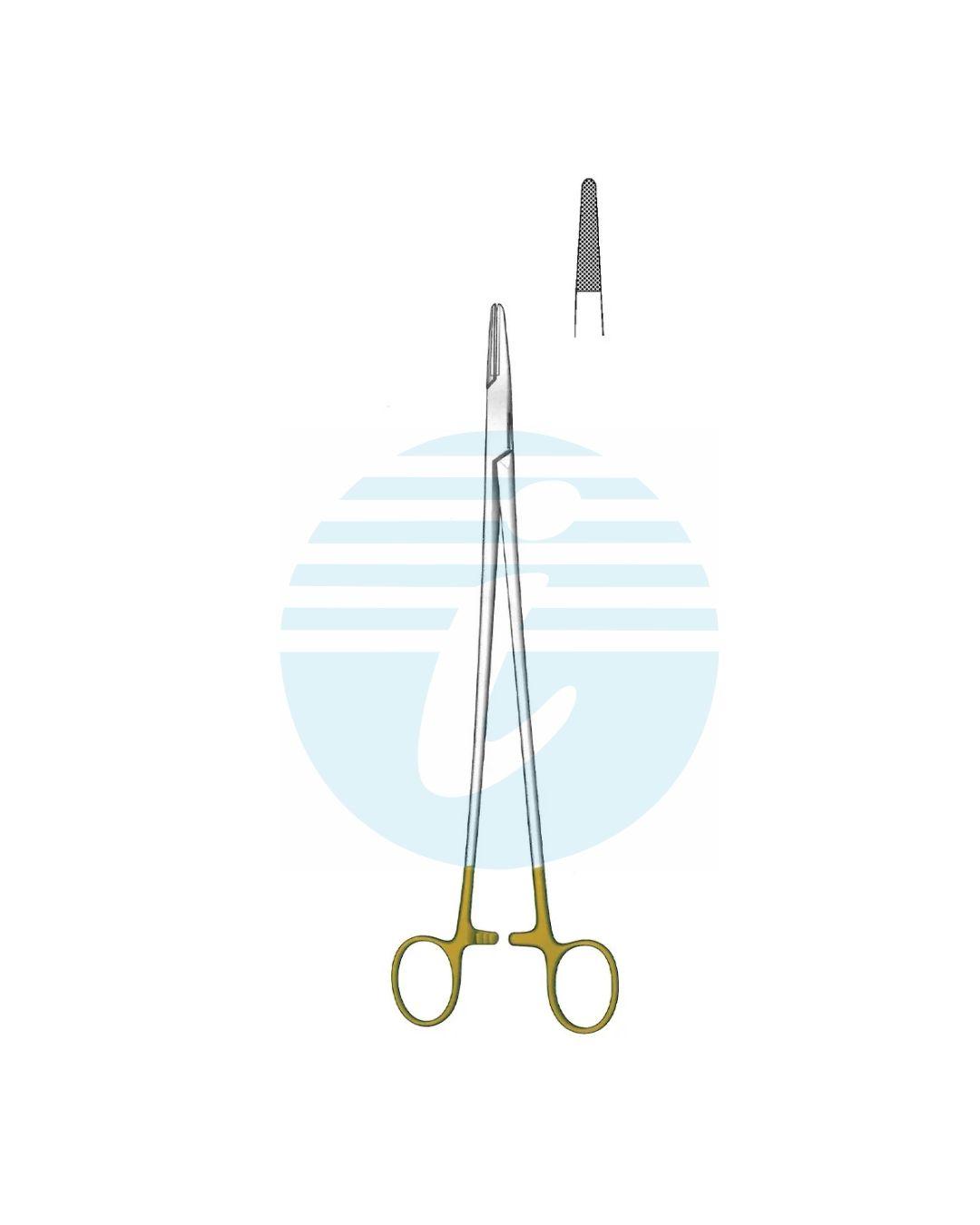 WANGENSTEEN NEEDLE HOLDERS TC GOLD 0.5 Normal profile 