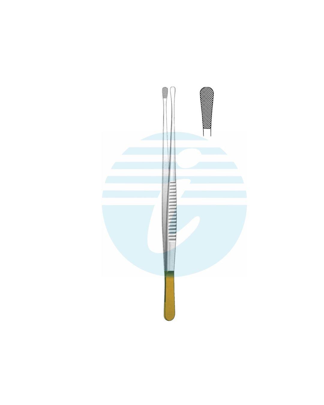 WANGESTEEN DISSECTING FORCEPS TC GOLD 0.5 Normal Profile
