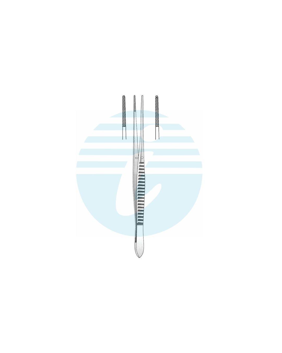 WAUGH DRESSING AND TISSUE FORCEPS 1:2 Teeth