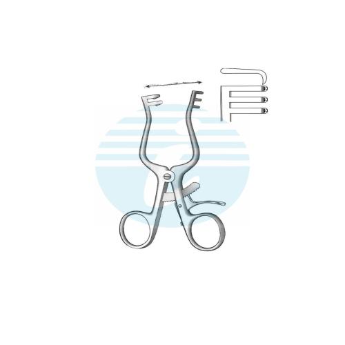 WEITLANER Retractors Sharp 2:3 Teeth