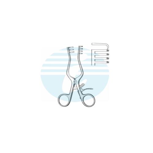 WEITLANER Retractors Sharp 3:4 Teeth