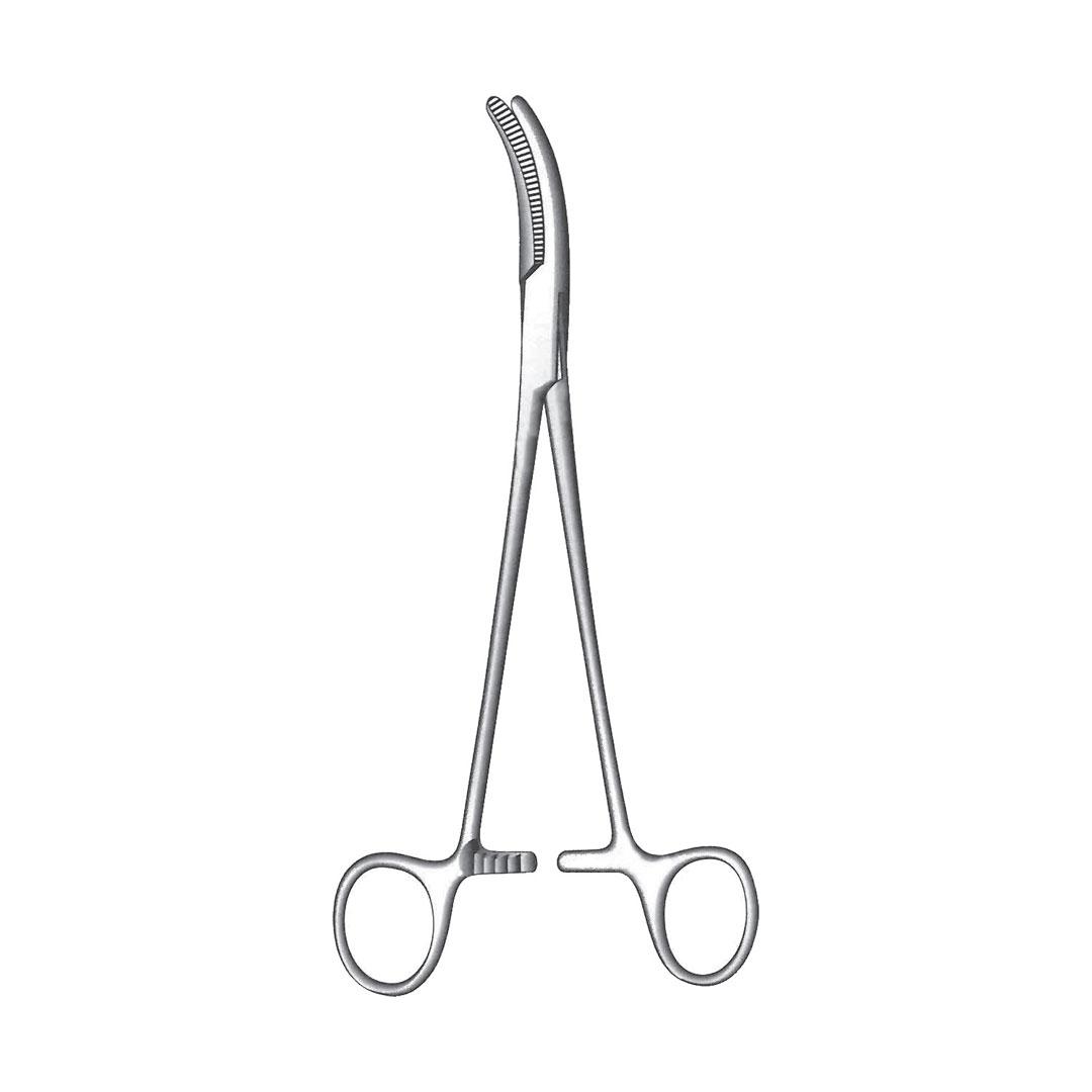 WERTHEIM HYSTERECTOMY & VAGINAL CLAMPS FORCEPS CURVED