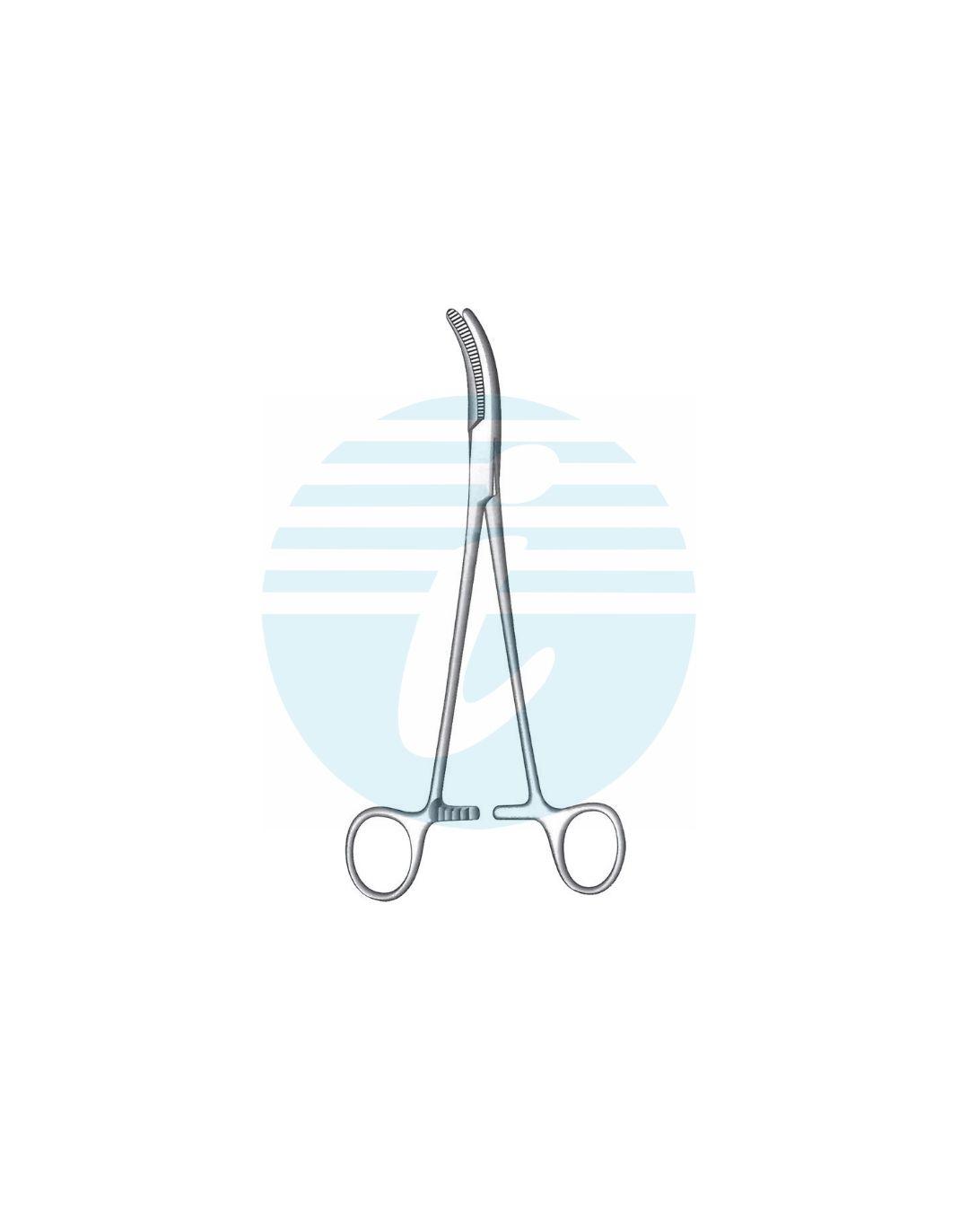 WERTHEIM HYSTERECTOMY & VAGINAL CLAMPS FORCEPS CURVED