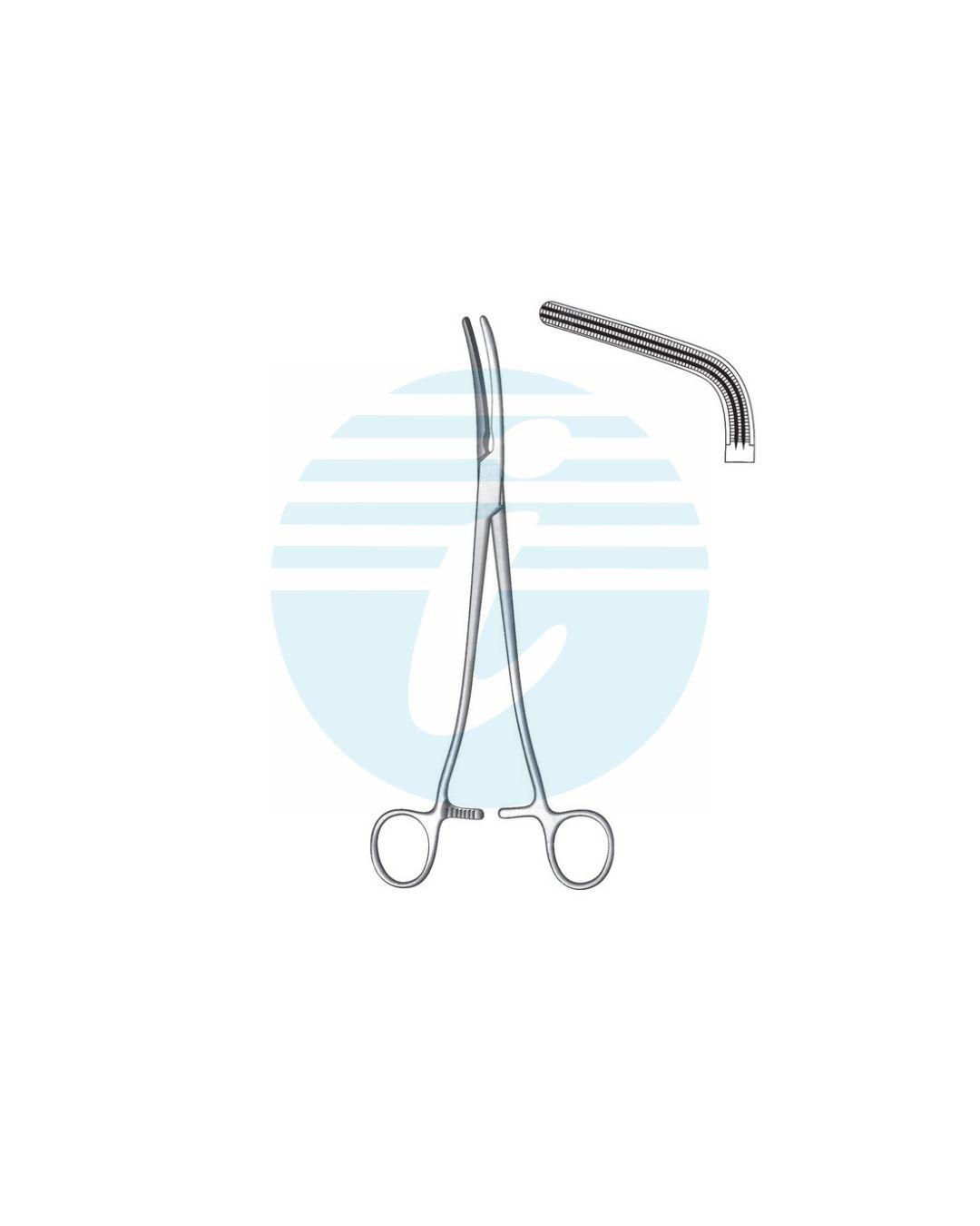 WERTHEIM HYSTERECTOMY & VAGINAL CLAMPS FORCEPS Parametrium clamps