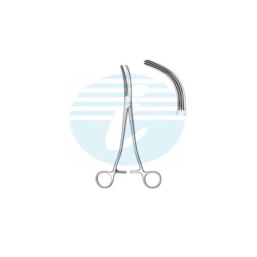 WERTHEIM HYSTERECTOMY & VAGINAL CLAMPS FORCEPS Parametrium clamps CURVED