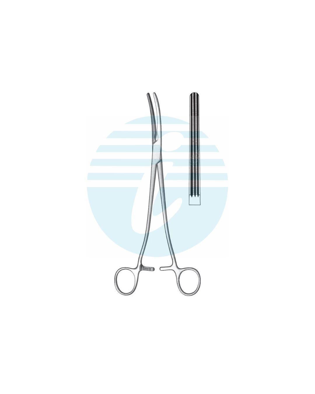 WERTHEIM HYSTERECTOMY & VAGINAL CLAMPS FORCEPS Parametrium clamps STRAIGHT