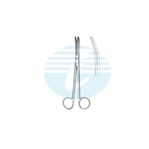 WERTHEIM OPERATING & GYNECOLOGY SCISSOR CURVED