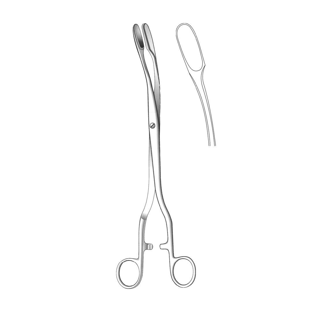 WINTER PLACENTA AND OVUM FORCEPS With ratchet