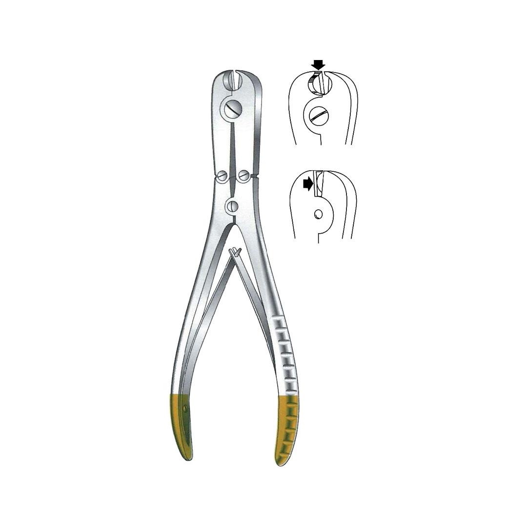 WIRE CUTTING PLIERS TC GOLD for soft wires