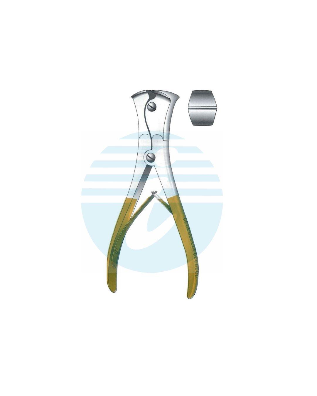 WIRE CUTTING PLIERS TC GOLD for soft wires up to 3.5 mm Ã˜ for hard wires 
