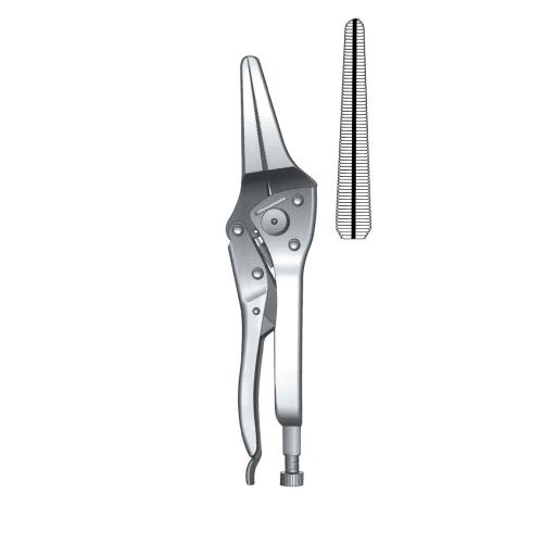 WIRE TWISTING FORCEPS Length of jaw 3 Tip width 7 mm Jaws are parallel  Large