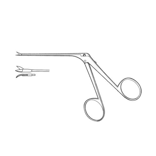 WULLSTEIN MICRO EAR SCISSORS Left and black finish