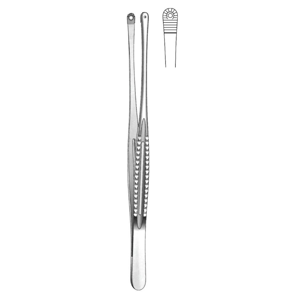 Mayo Russ Tissue Forceps 23cm