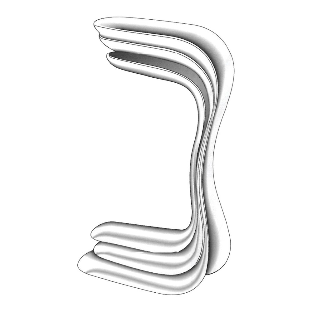 Sims Vaginal Speculum, Double End, Size 70x30mm, 70x35mm