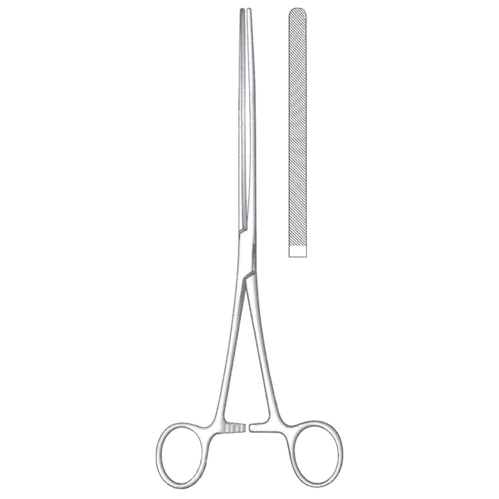 Doyen Intestinal Forceps, Straight 23cm