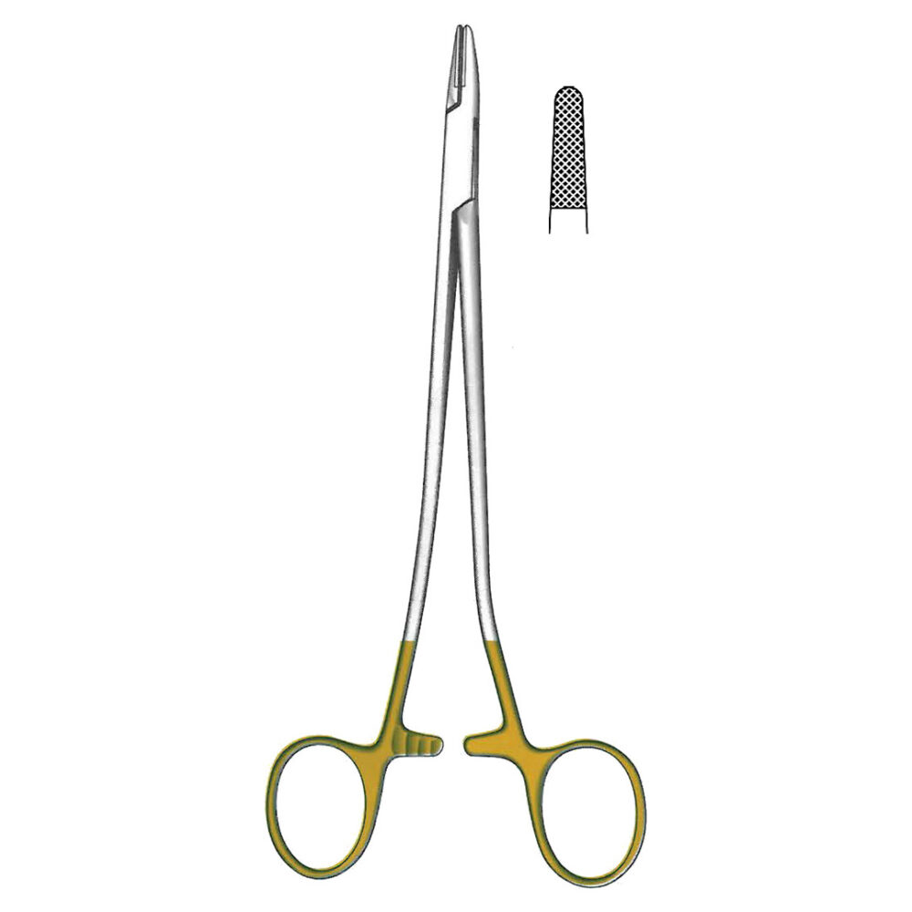 Sarot Needle Holder, TC Jaws 26cm