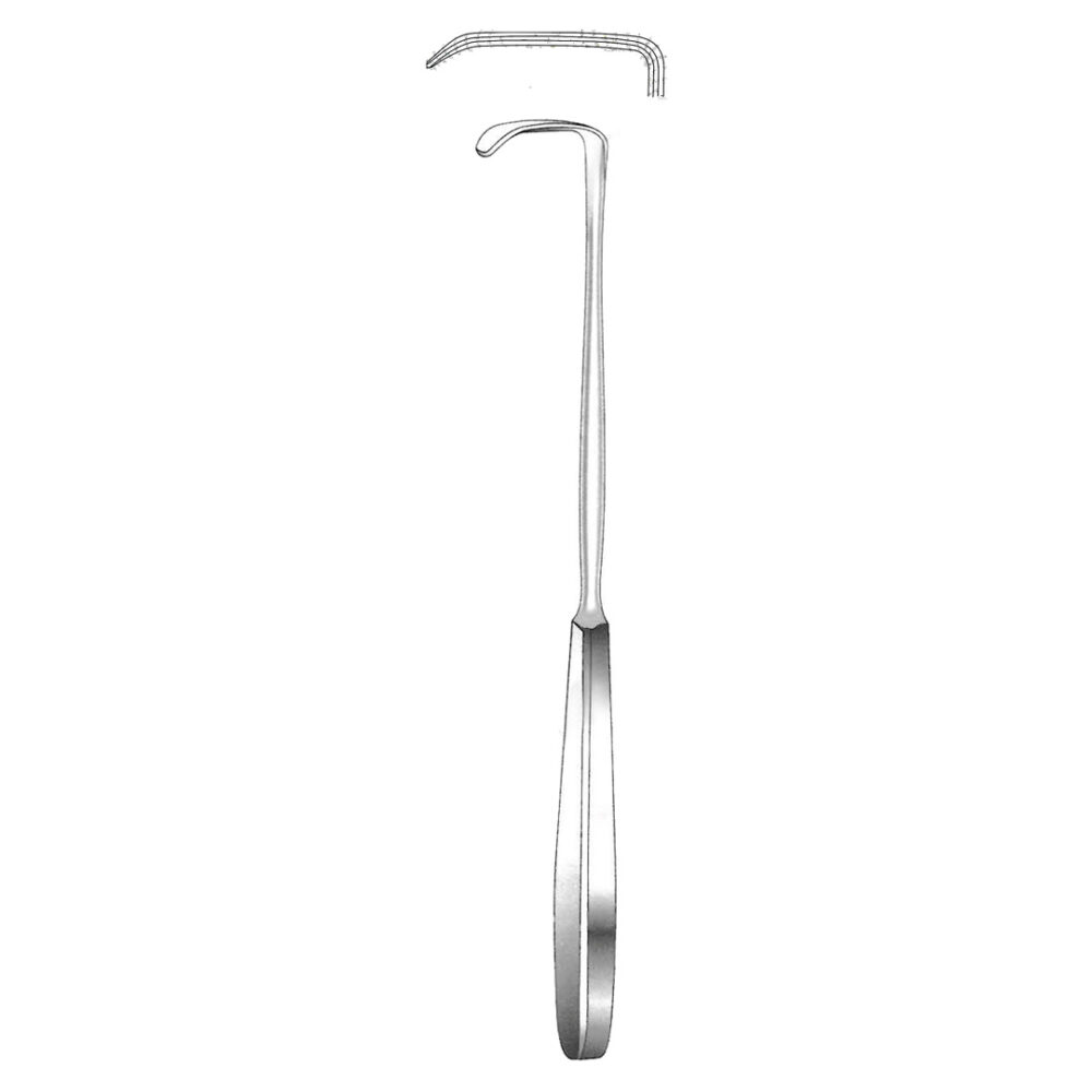 Kelly Retractor, Blade, 65 X 50 Mm, 26 Cm / 10¼”