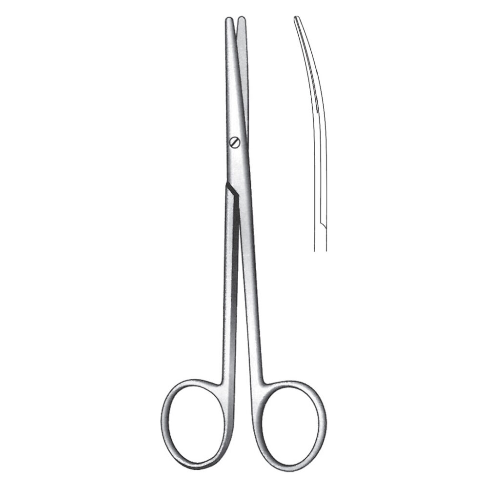 Metzenbaum Scissors, Curved, B/B 14.5cm