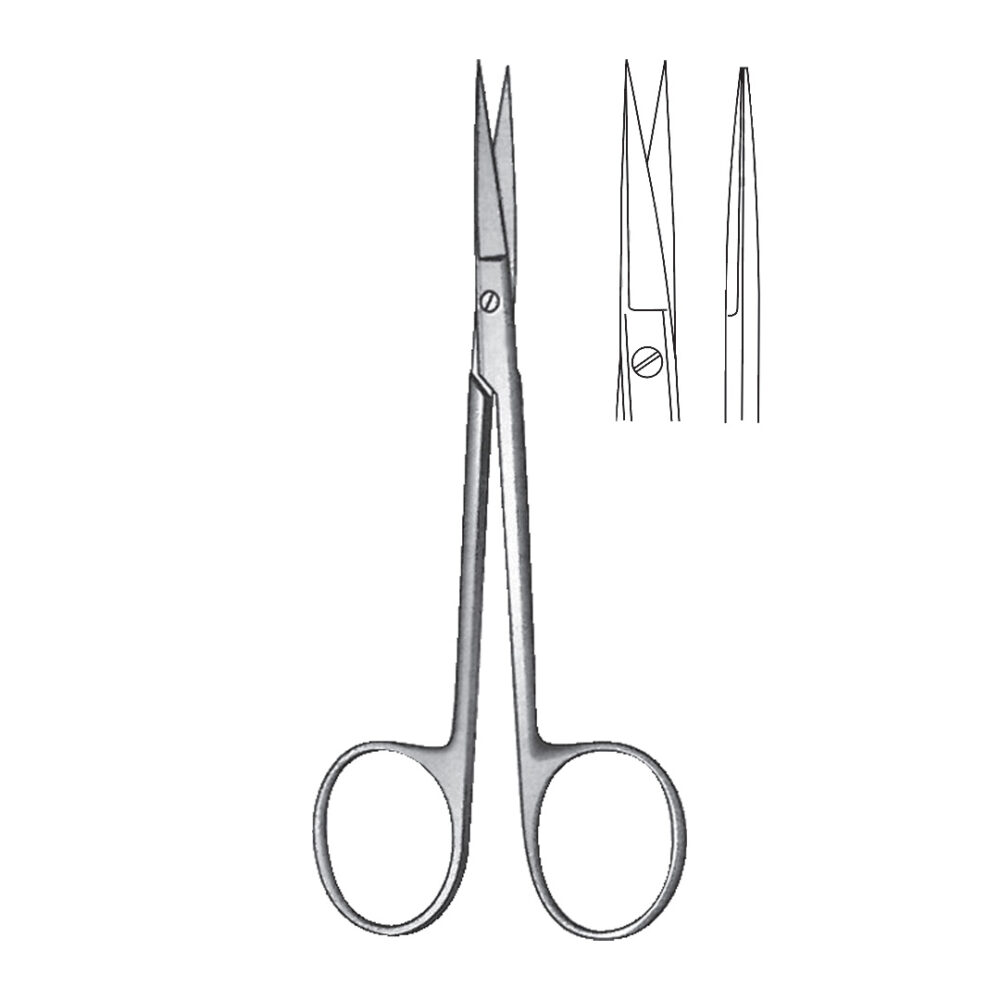 Iris Scissors, Flat Straight 11.5cm