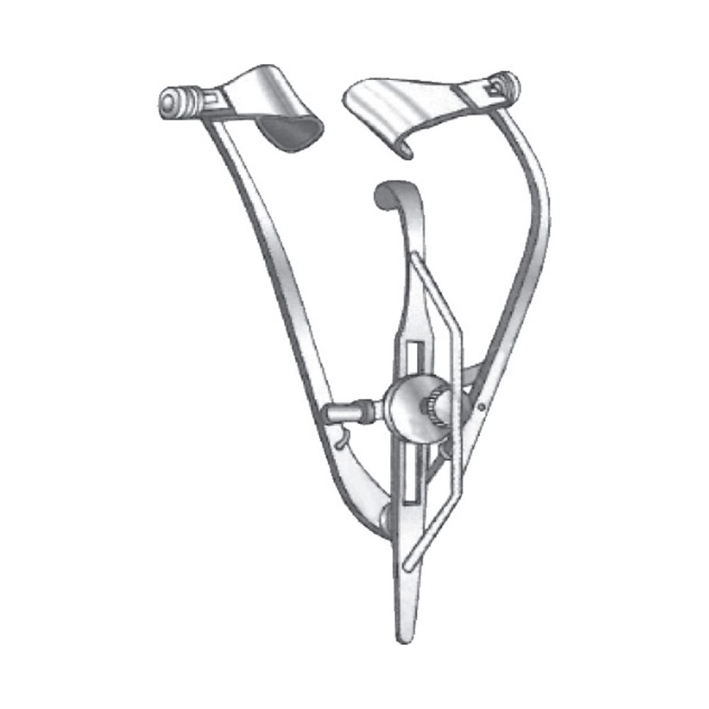 Maumenee Park Speculum, With Look Screws 8.5cm