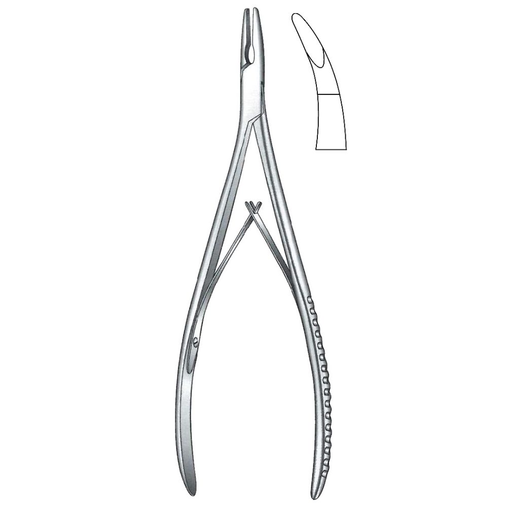 Lempert Bone Rongeur Forceps, Curved 16cm