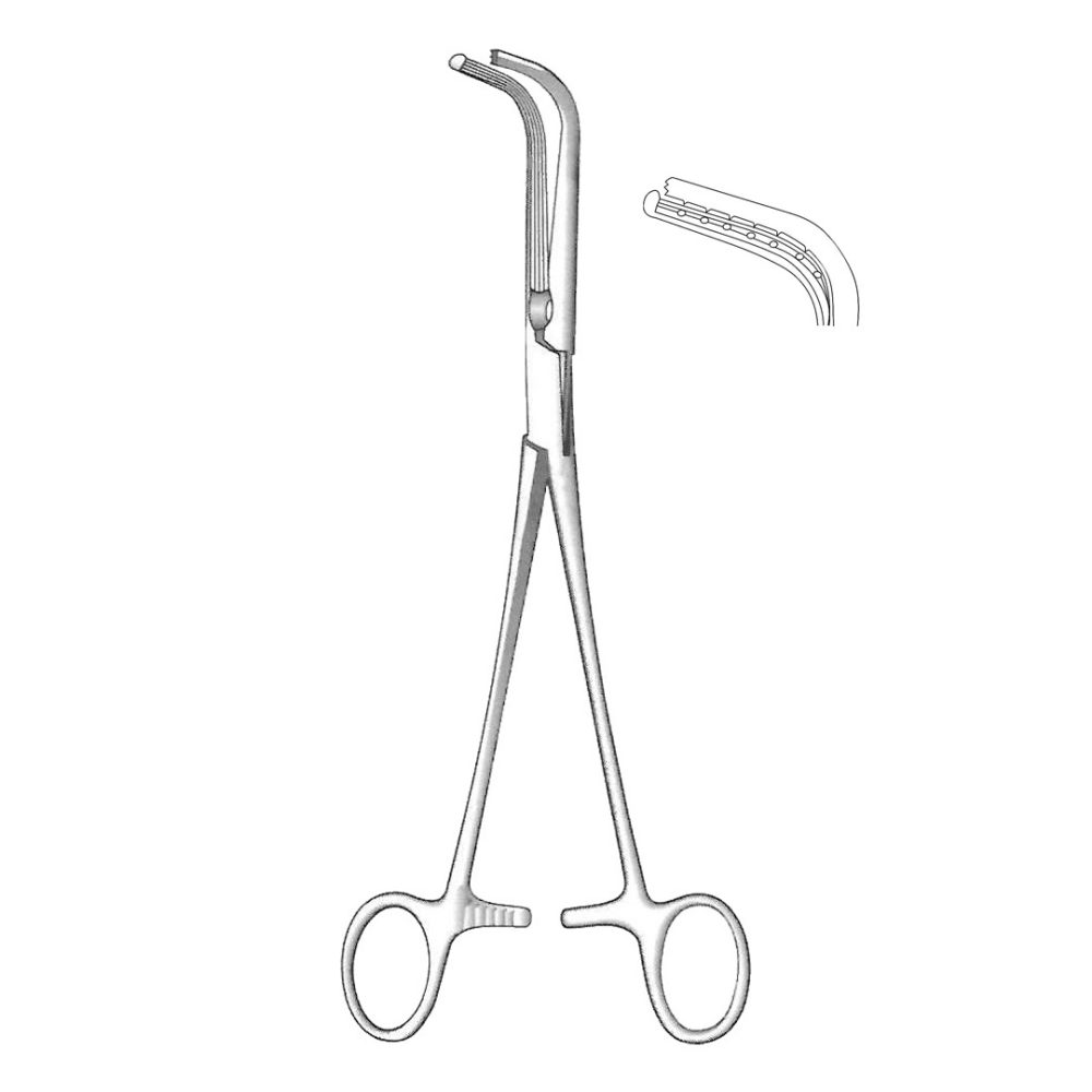 Sarot Bronchus Clamp, Left 23cm