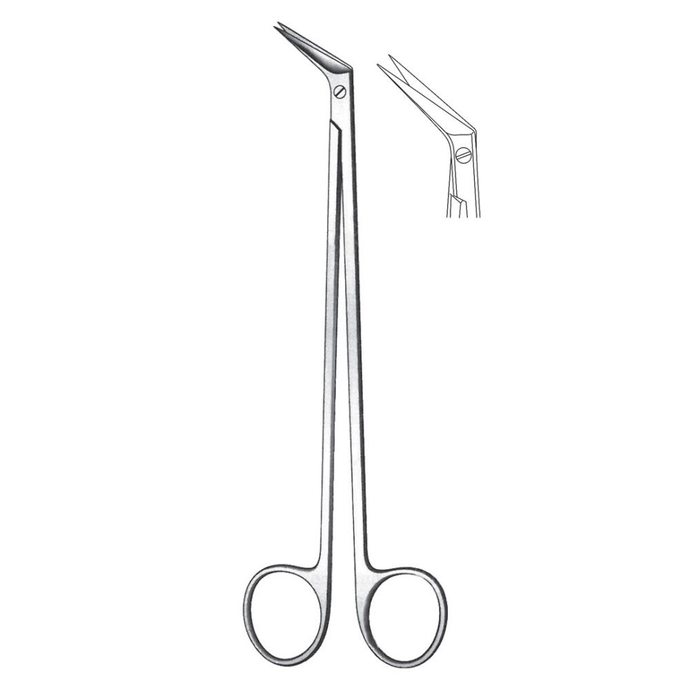 Potts Smith Scissors, 40 Angled 19cm