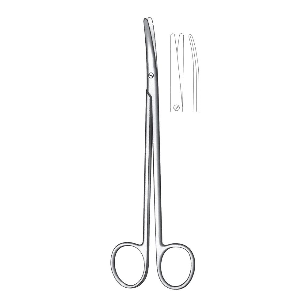 Metzenbaum Scissors, Curved, TC Blades 28cm