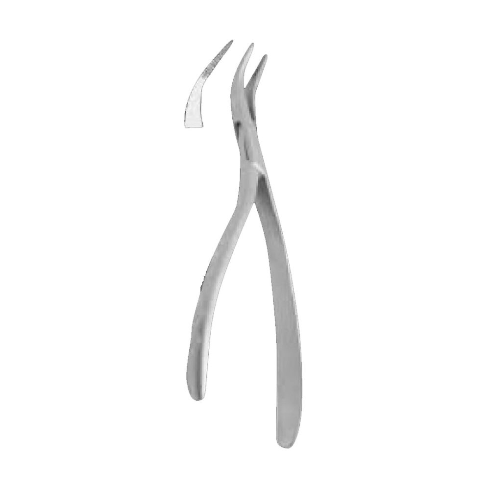 Root Fragment Forceps Upper roots, Universal 165mm