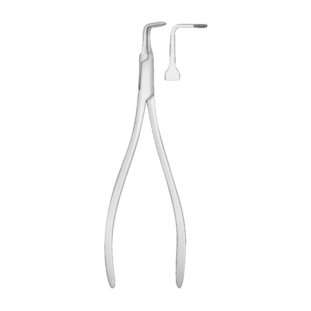 Root Fragment Forceps 125mm 90°