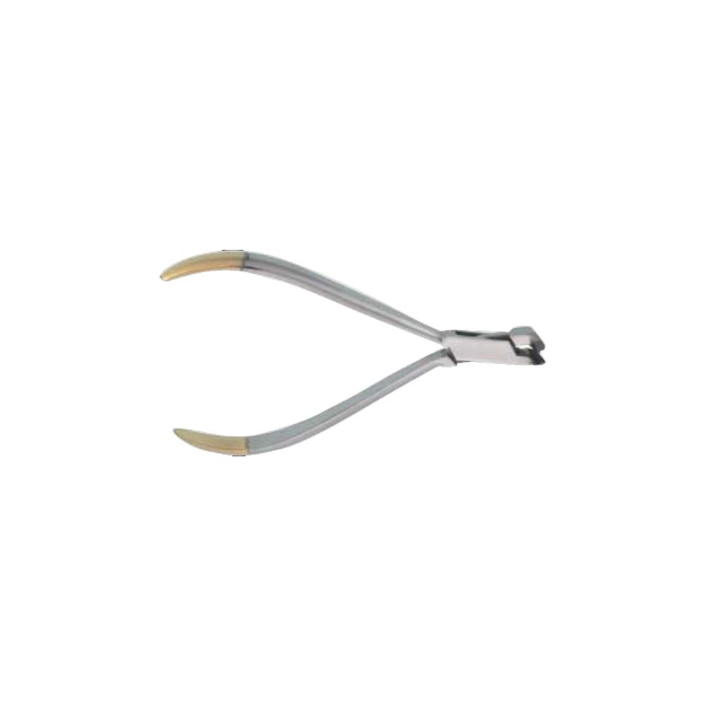 Fluch-cut distal and cutting Pliers, with safety hold fitted with un-breakable, corrosion resistant and durable stainless steel tips